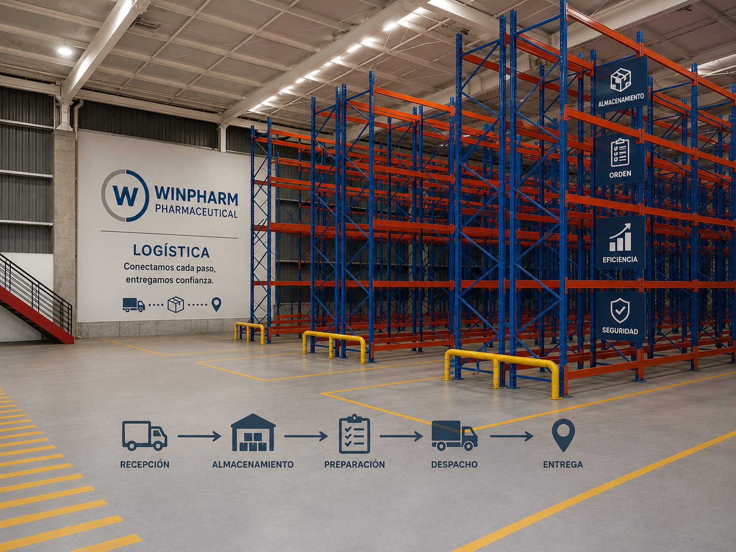 Ventajas operación logística Winpharm